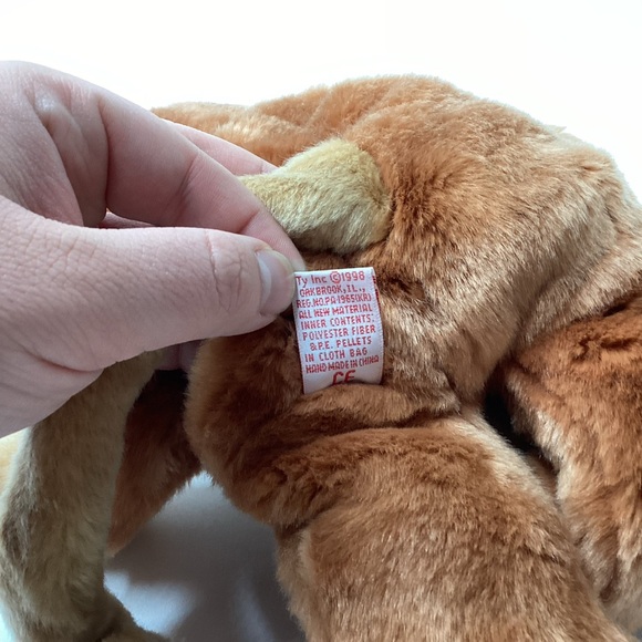 Ty Beanie Baby Buddies Bongo Monkey 14” Plush 1998 Primate Rare Retired Vintage - Picture 7 of 9